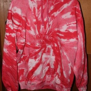 Pink tye Dye Hoodie